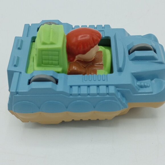 Vintage 1990 Duke Nukem Captain Planet Flip Car Burger King Meal Toy - Picture 5 of 9